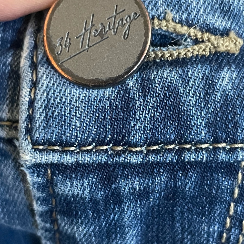 Heritage Dark Blue Skinny Jeans - Picture 5 of 5